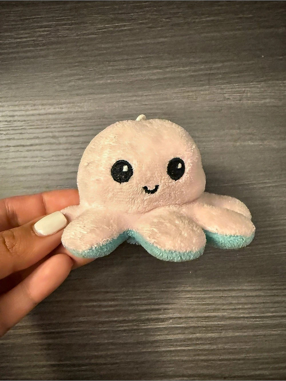 TeeTurtle The Original Reversible Octopus Plushie Pink & Blue